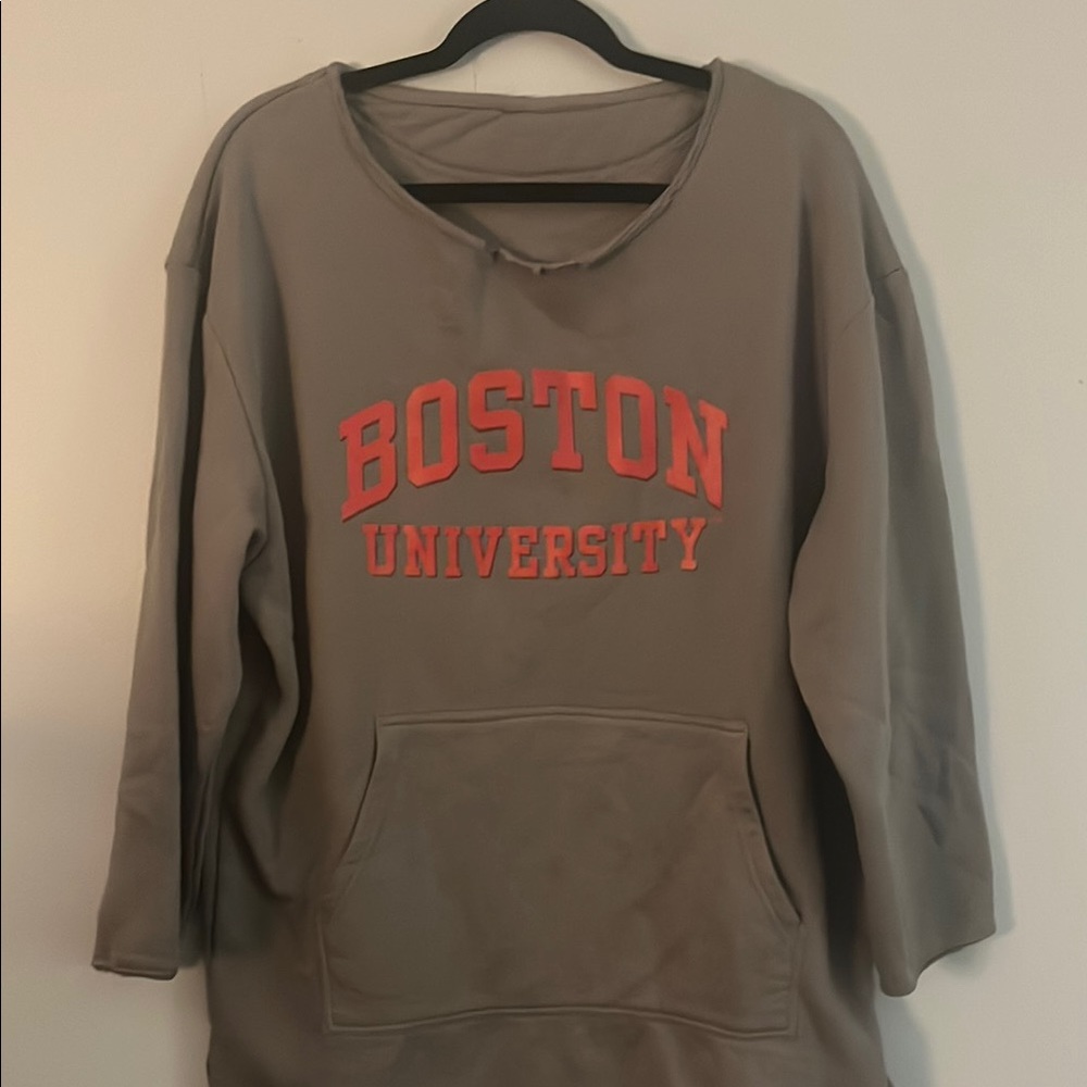 Boston University Gray Sweatshirt